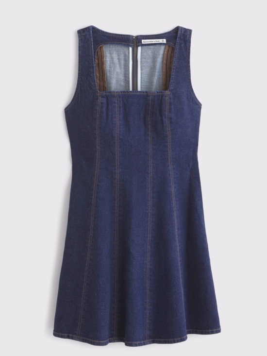 Abercrombie & Fitch Dresses & Skirts - Abercrombie & Fitch Mila Square neck denim dress